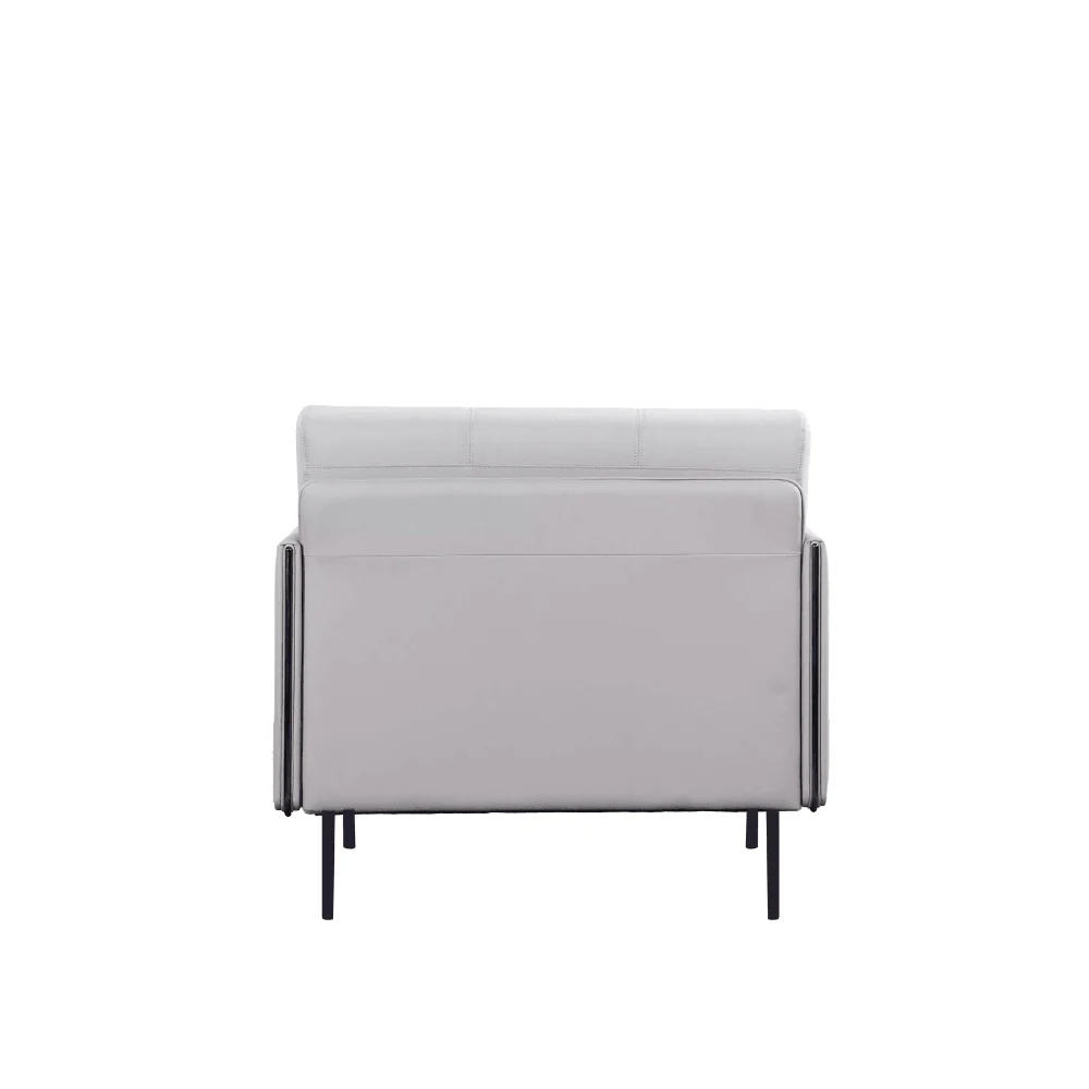 KST067 Parson Leather Office Leisure Single Sofa