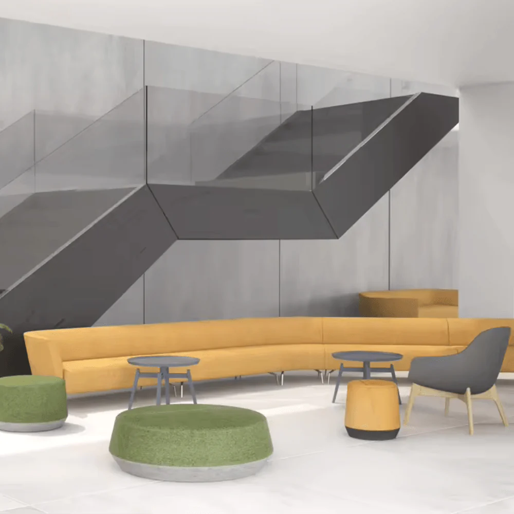 ST095 Verona Office Fabric Modular Sofa