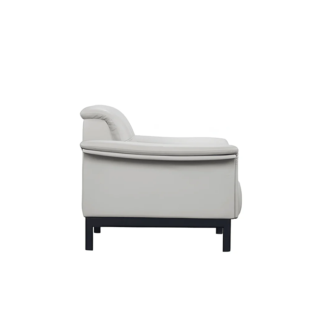 KST070 Console Leather Office Leisure Single Sofa
