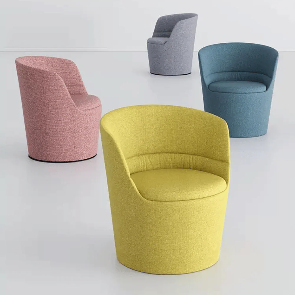 ST003 Modular 布藝旋轉休閒扶手椅