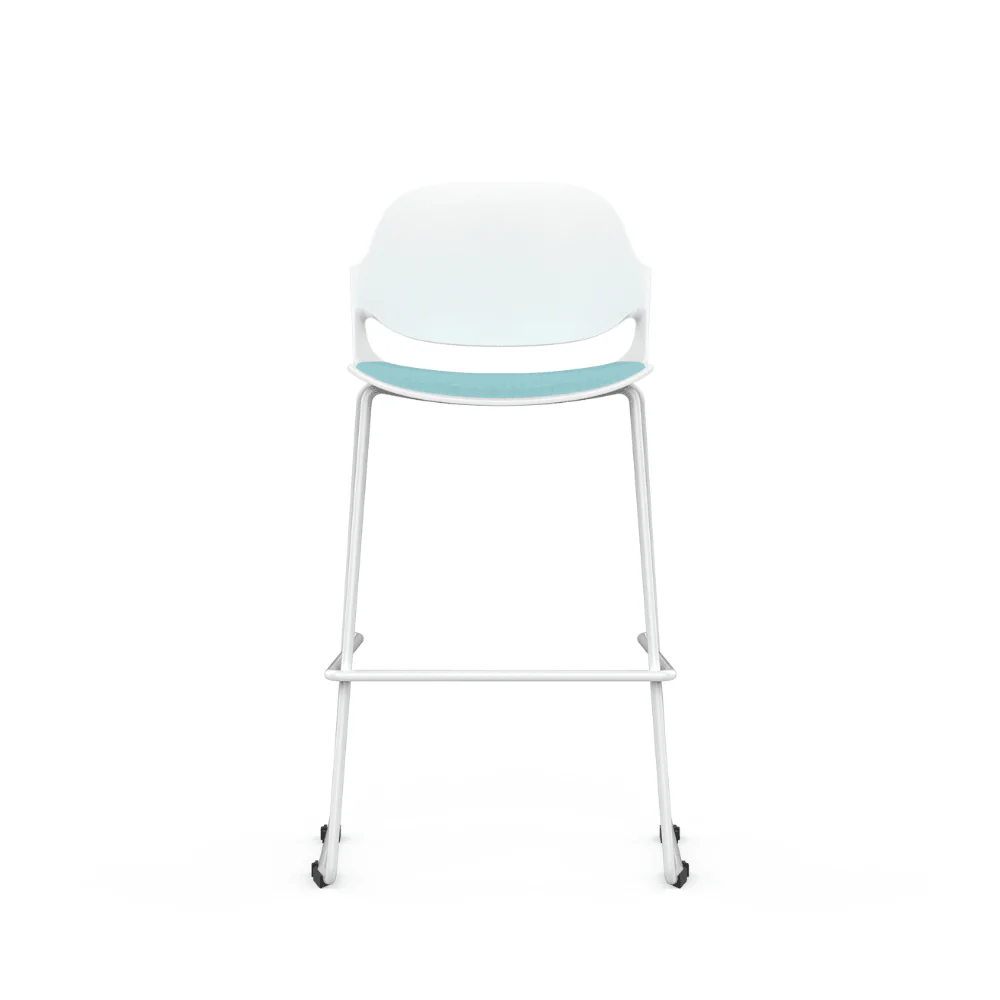 ST102 Sgabll Fabric Upholstered High Bar Stool