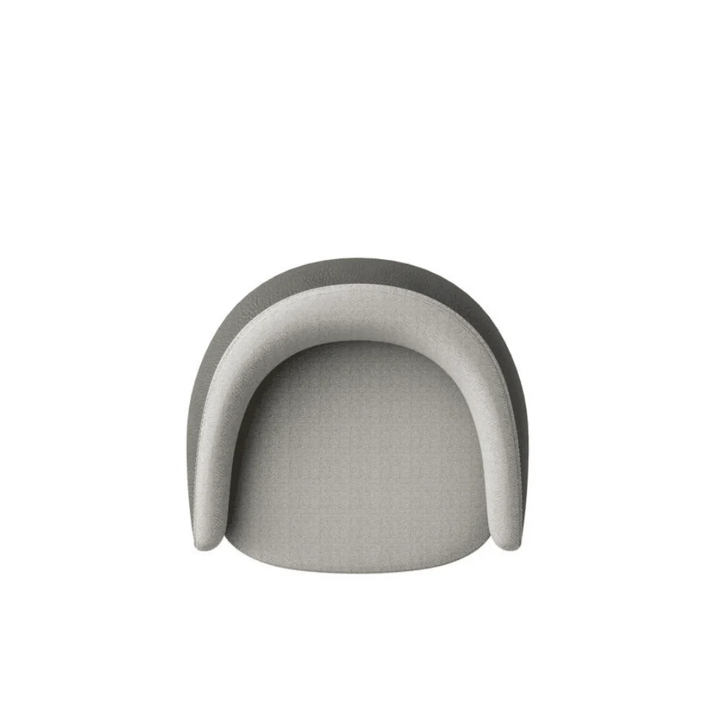 ST005 Recliner 布藝弧形辦公室休閒梳化椅