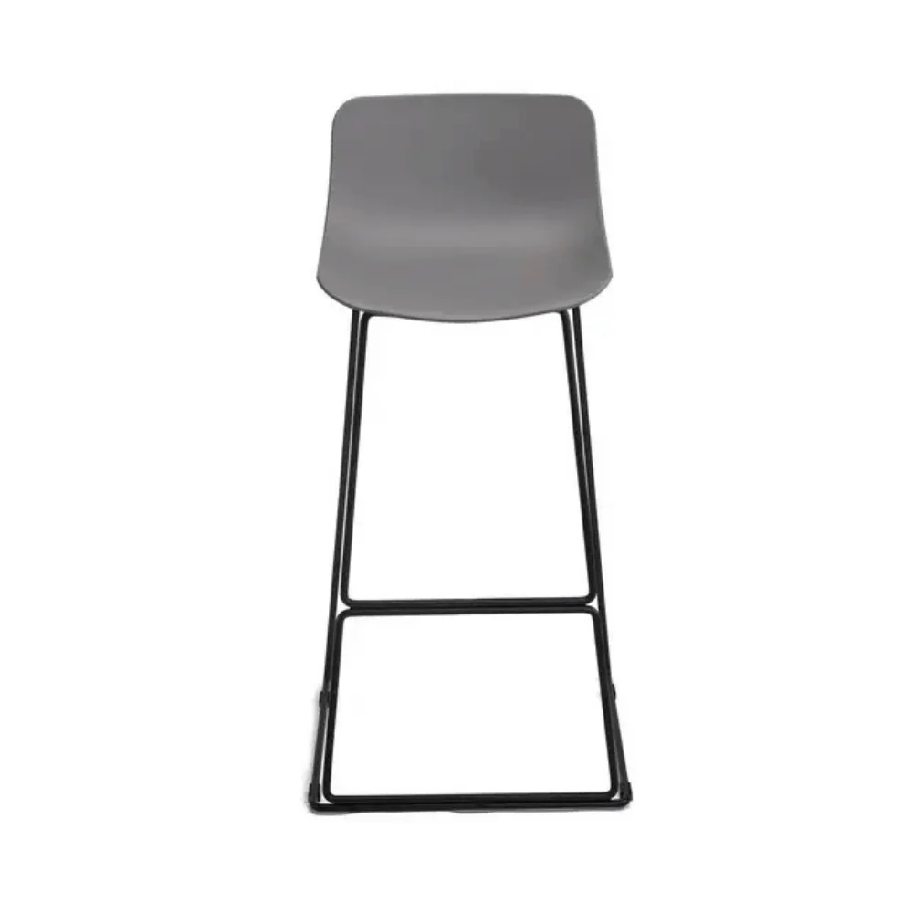 ST109 Round Metal High Leg Plastic Bar Stool