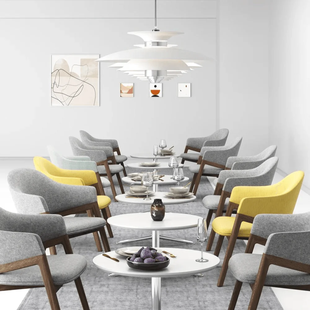 KST058 Banquette Office Fabric Leisure Armchair