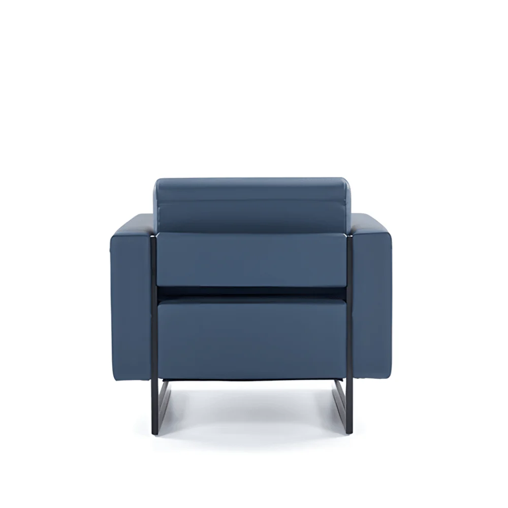 KST064 Bridge Leather Office Single Modular Sofa