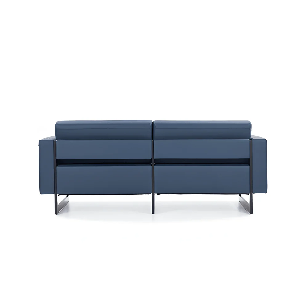 ST090 Napoli three-seater leather office modular sofa