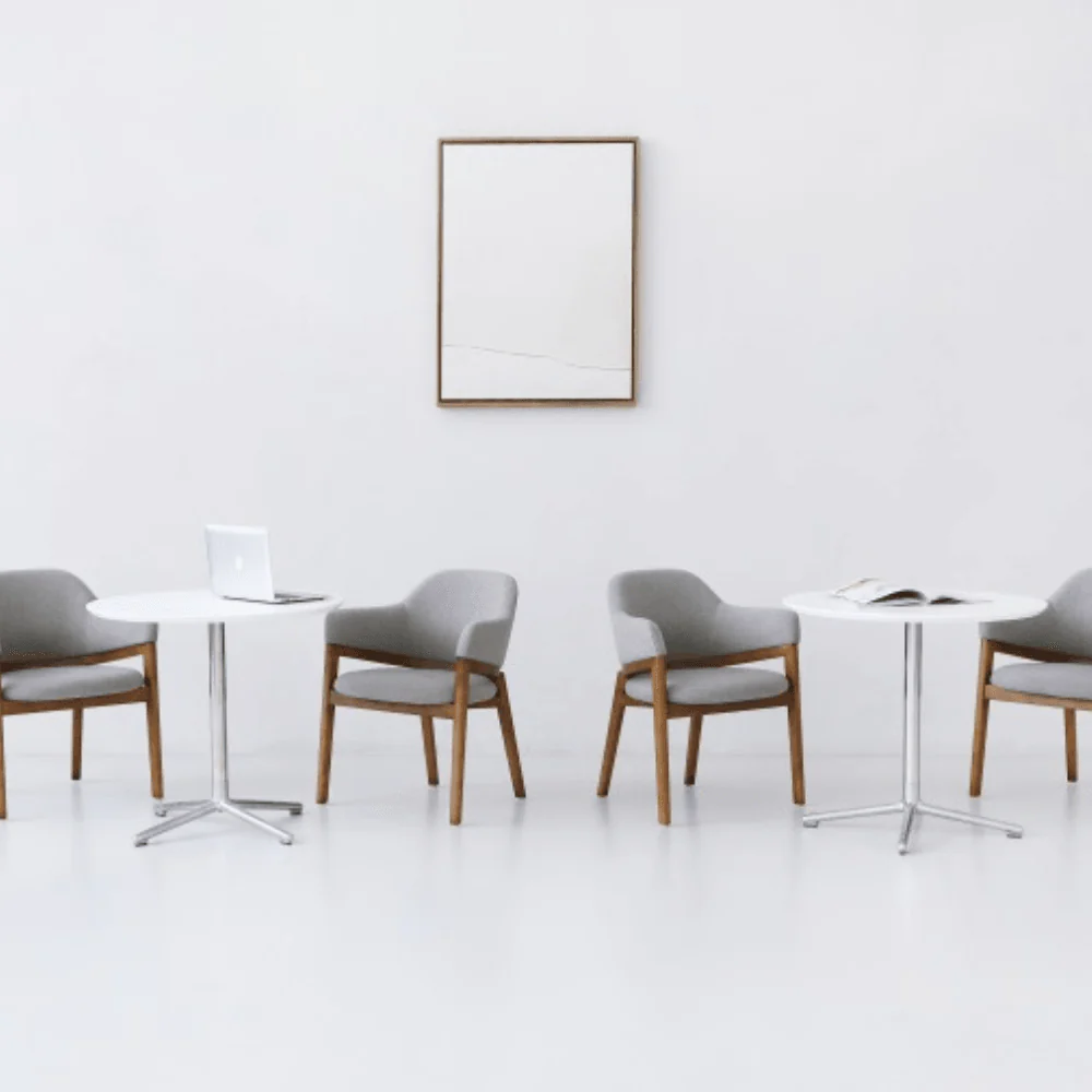 KST058 Banquette Office Fabric Leisure Armchair