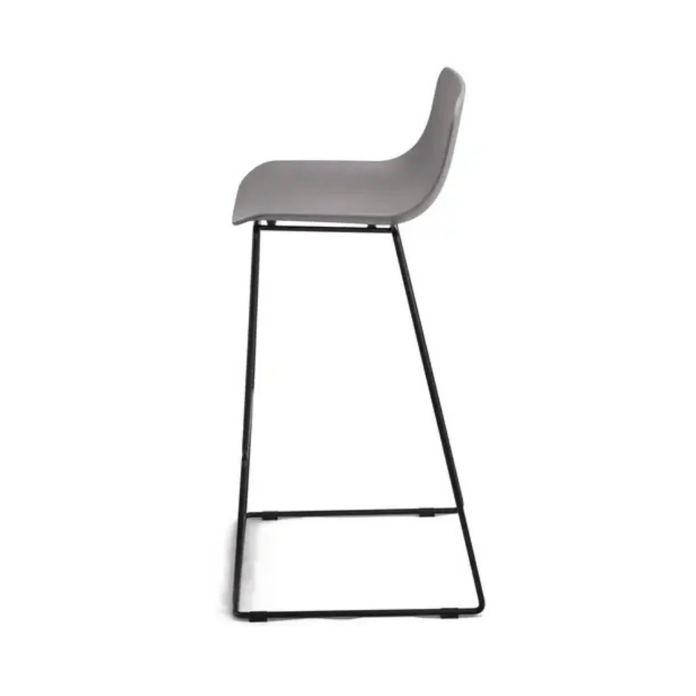 ST109 Round Metal High Leg Plastic Bar Stool