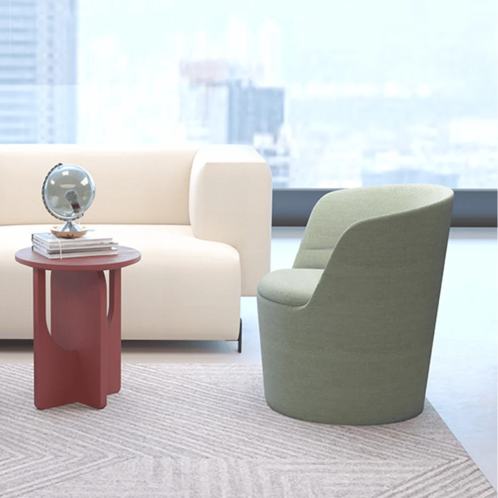 ST003 Modular 布藝旋轉休閒扶手椅