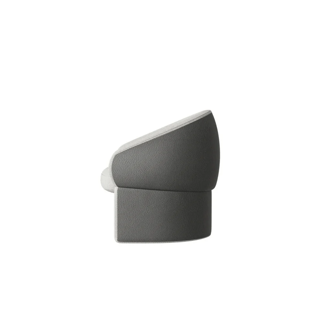 ST005 Recliner 布藝弧形辦公室休閒梳化椅