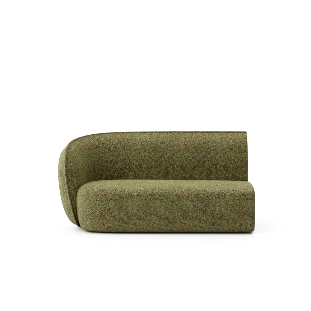 ST093 Palermo Office Fabric Curved Sofa