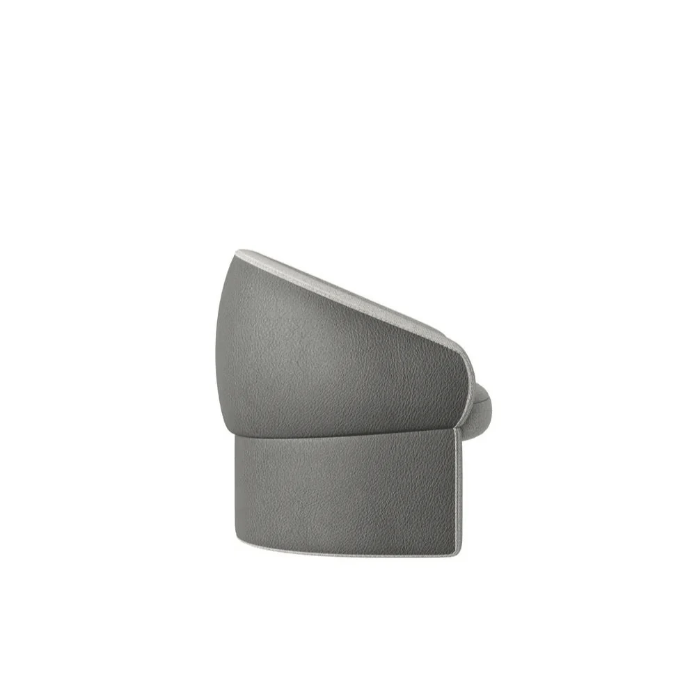 ST005 Recliner 布藝弧形辦公室休閒梳化椅