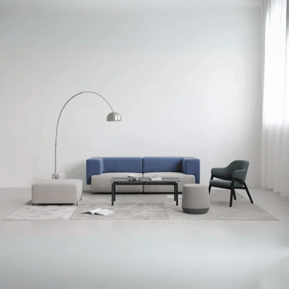 ST096 Bari Office Fabric Modular Sofa