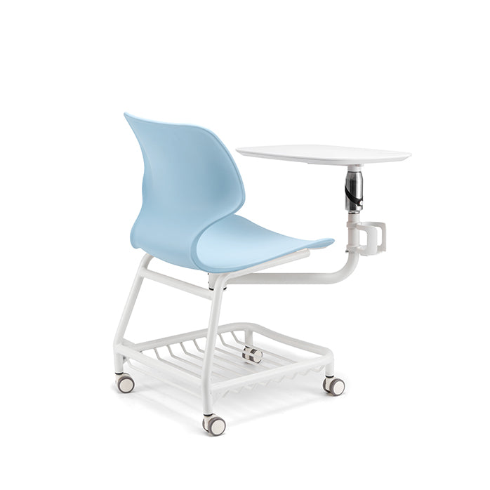 KSC026C-WP Spider 手寫板培訓椅連儲物籃