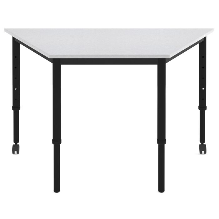 KS039 TRAP Trapezoidal Height Adjustable Student Desk