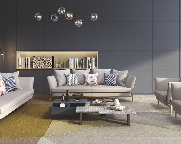 ST021 Gramy Office Sofa and Fabric Set