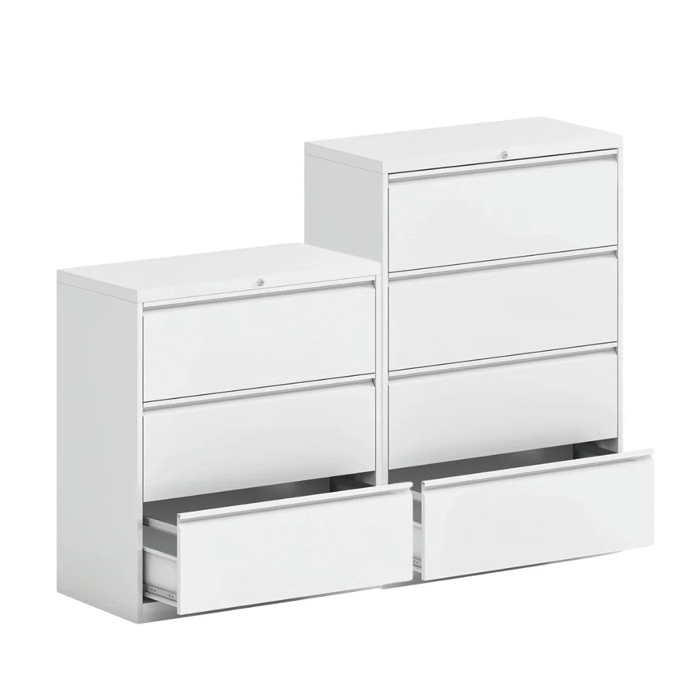 SST004 Lucido Office Steel Horizontal Drawer File Cabinet