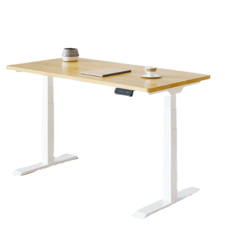 PROM STANDING DESK-White_Black (E7-03B)
