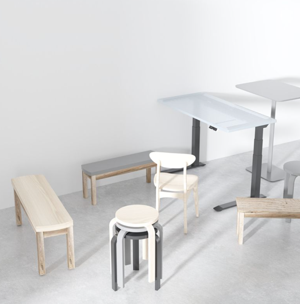 PROM STANDING DESK-White (E7-03W)