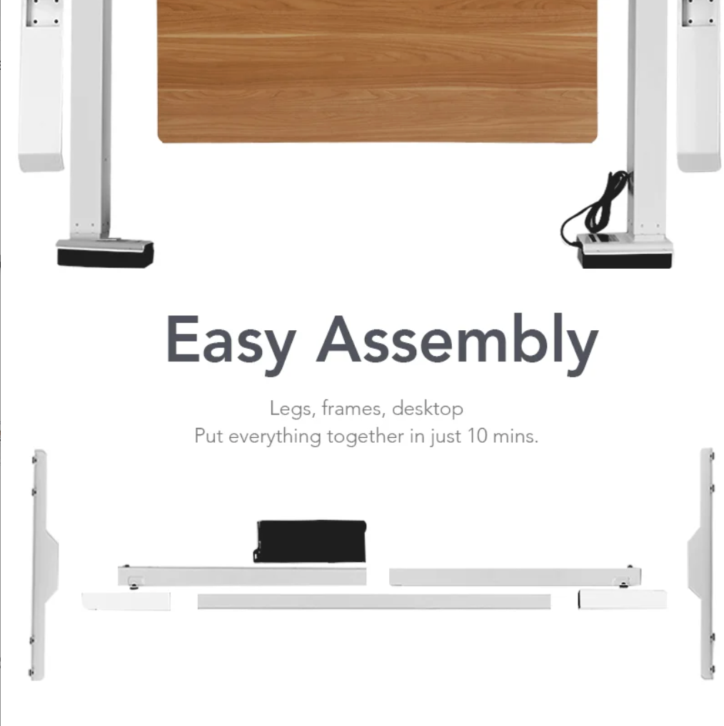 M Standing Desk - Black (EC3-03B)
