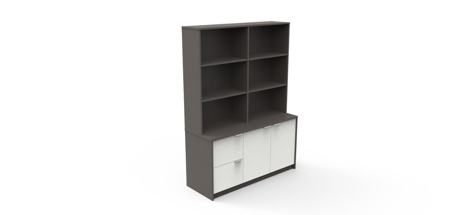 KS041 Unit Bookshelf Science Laboratory Cabinet