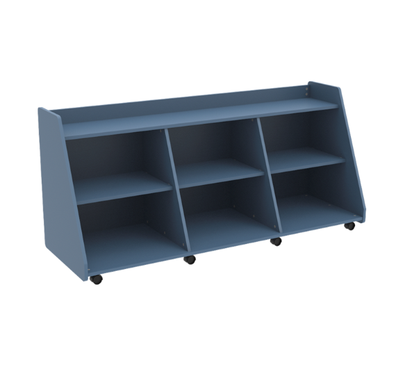 KS004 Library Book Rack Magazine Display Rack