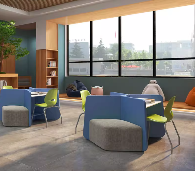 KAD38 Bolog Hexagonal Student Desk