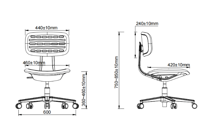 KT-LP Group Mesh Negotiation Chair