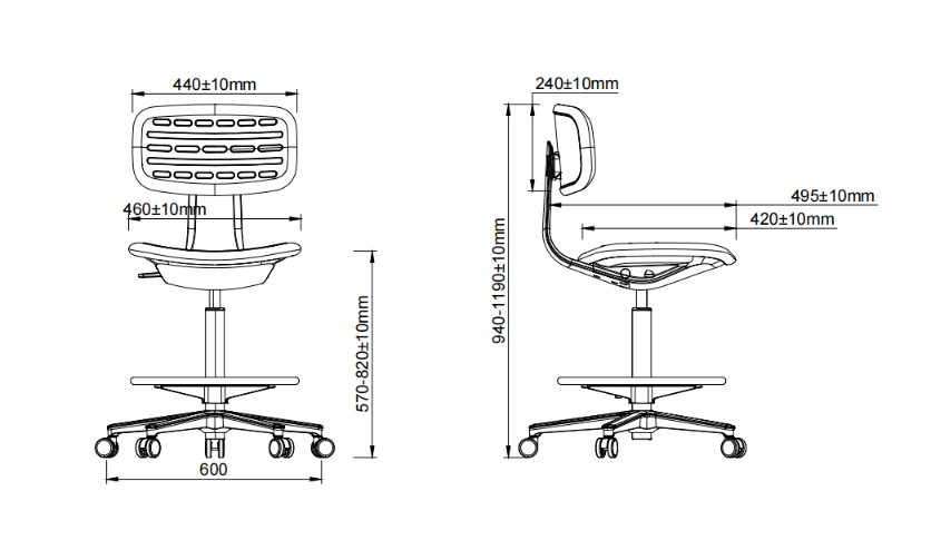 KT-LP Group Mesh Negotiation Chair