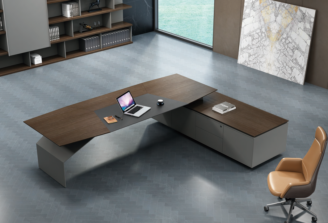 KA11 Loren Executive Desk with Storage