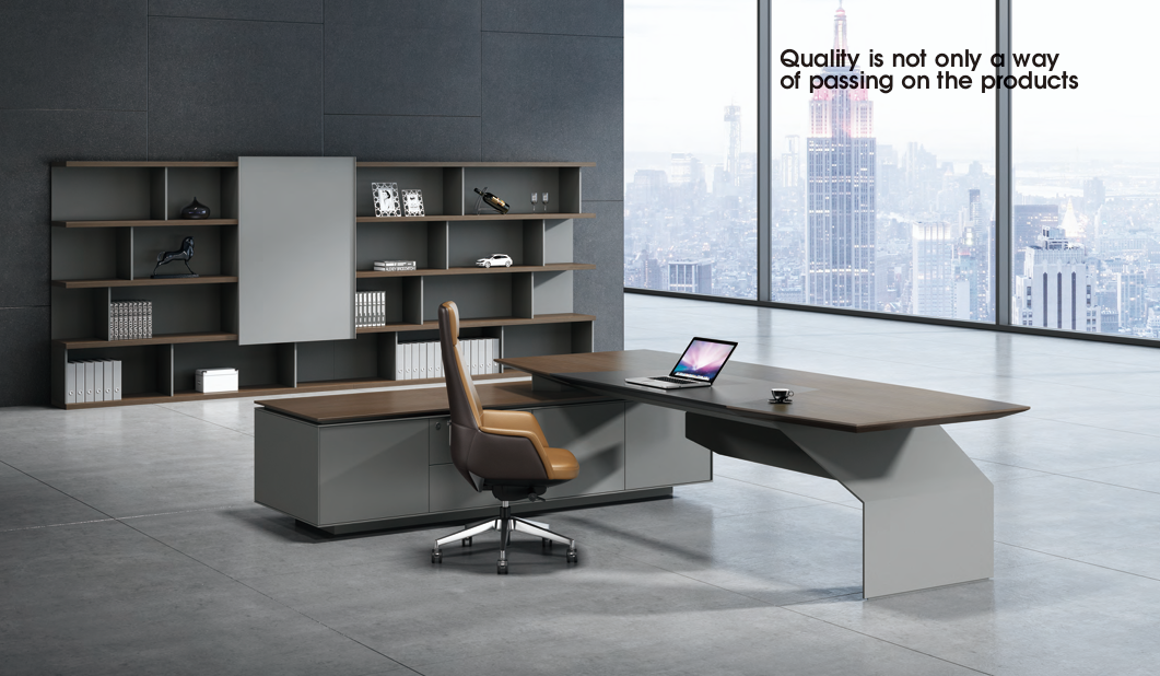 KA11 Loren Executive Desk with Storage