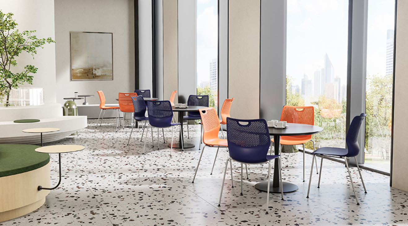 KEM076 Debate塑膠疊椅