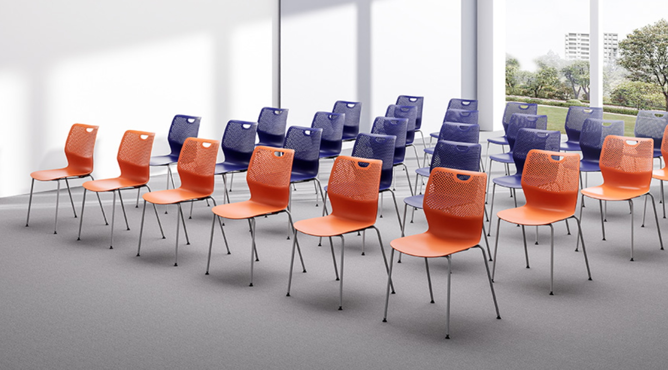 KEM076 Debate塑膠疊椅