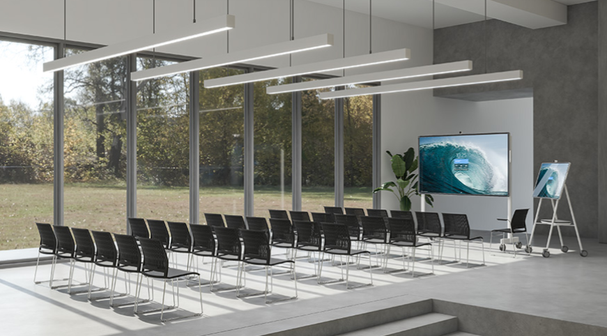 KEM075 Build 可堆疊塑膠會議椅