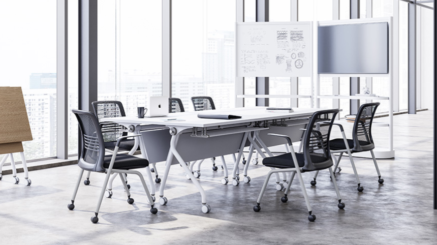 KH-S008 Sapio Mobile Partition-Whiteboard Rack