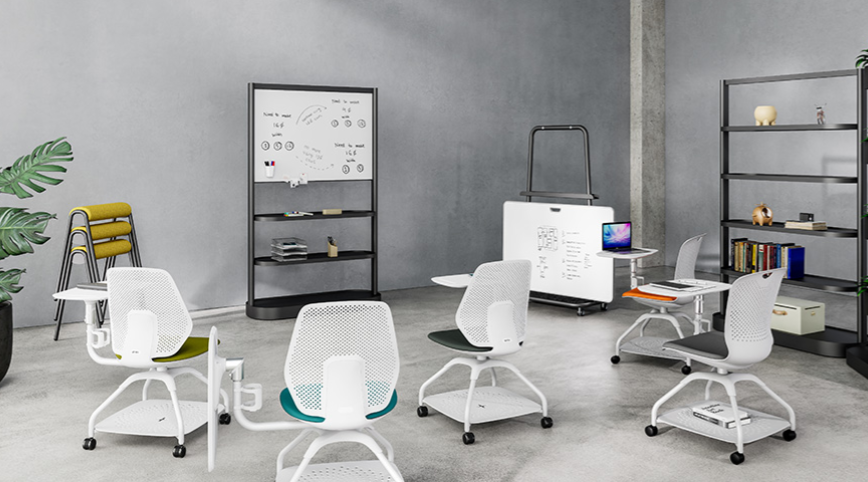 KH-S008 Sapio Mobile Partition-Whiteboard Rack