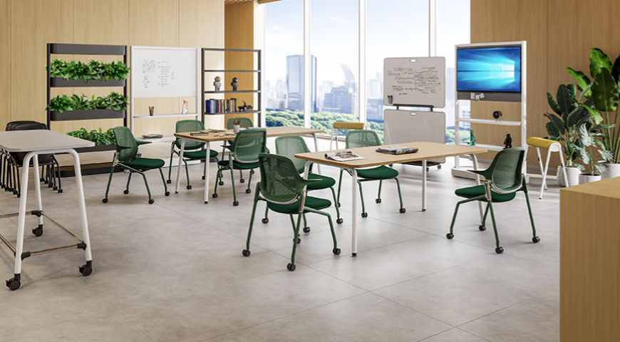 KH-S003 Quade Mobile Whiteboard Stand