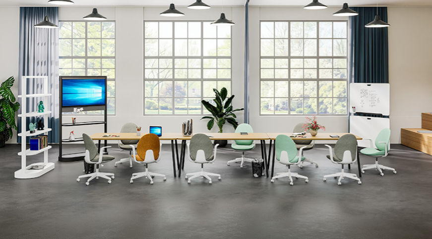 KH-S003 Quade Mobile Whiteboard Stand