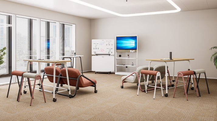 KH-S003 Quade Mobile Whiteboard Stand