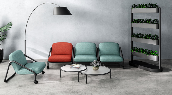 KH-S001 Divan Caster Sofa