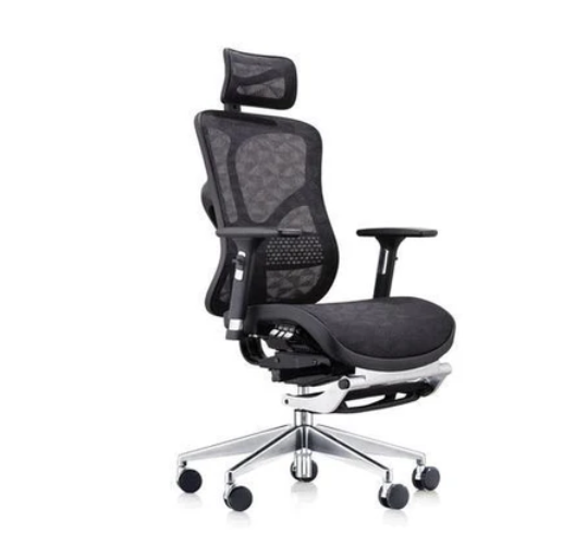 Kilo-1066BL Korean mesh high back computer chair with foot pedal