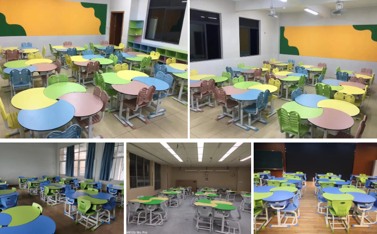KAD029 Matita New Design Classroom Student Desk and Chair