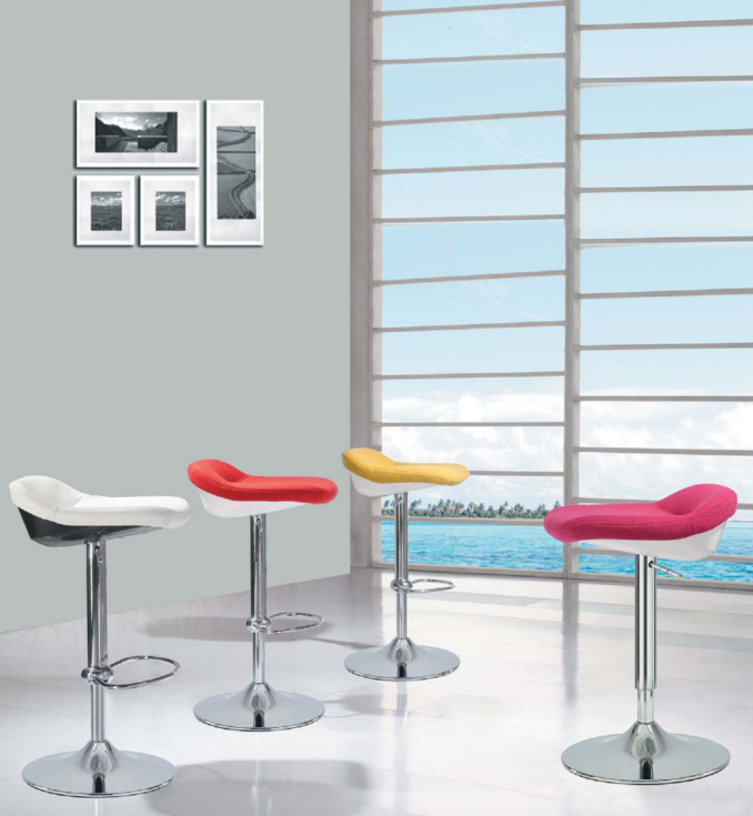 BS027-OU Pisa 低背可調高旋轉酒吧吧椅