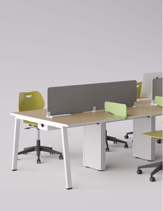 KST085 Posto Ten-Person Collaborative Table