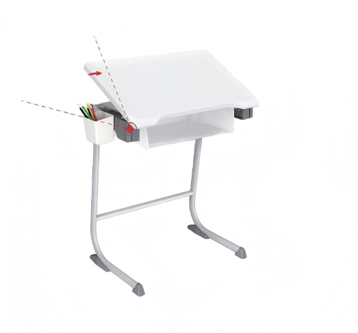 KAD009 Aula Art Classroom Drawing Table