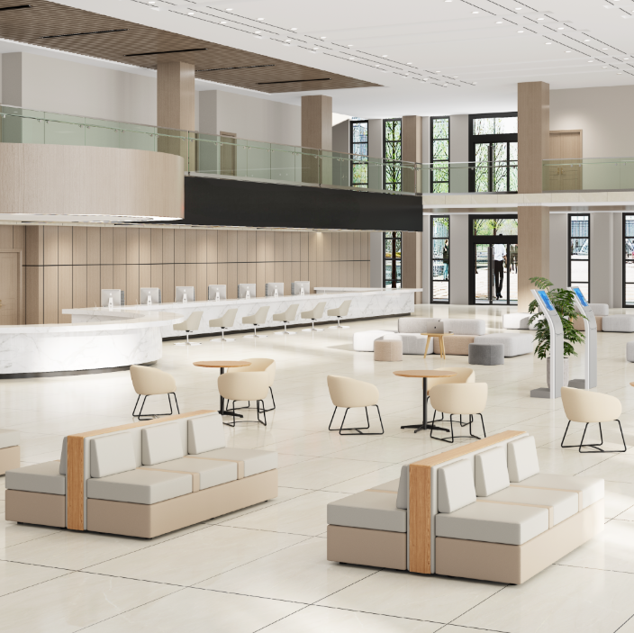 JT34048 醫療公共空間座椅|Healthcare Public Area Seating|KLT