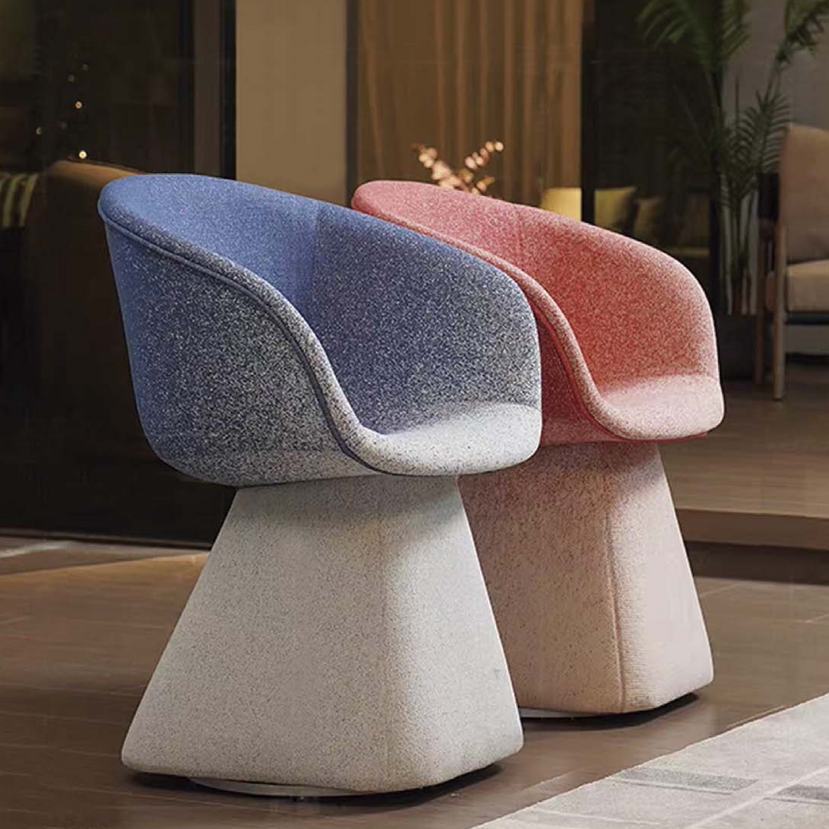 OL1110231 雕塑感造型休閒椅|Sculptural Lounge Chair