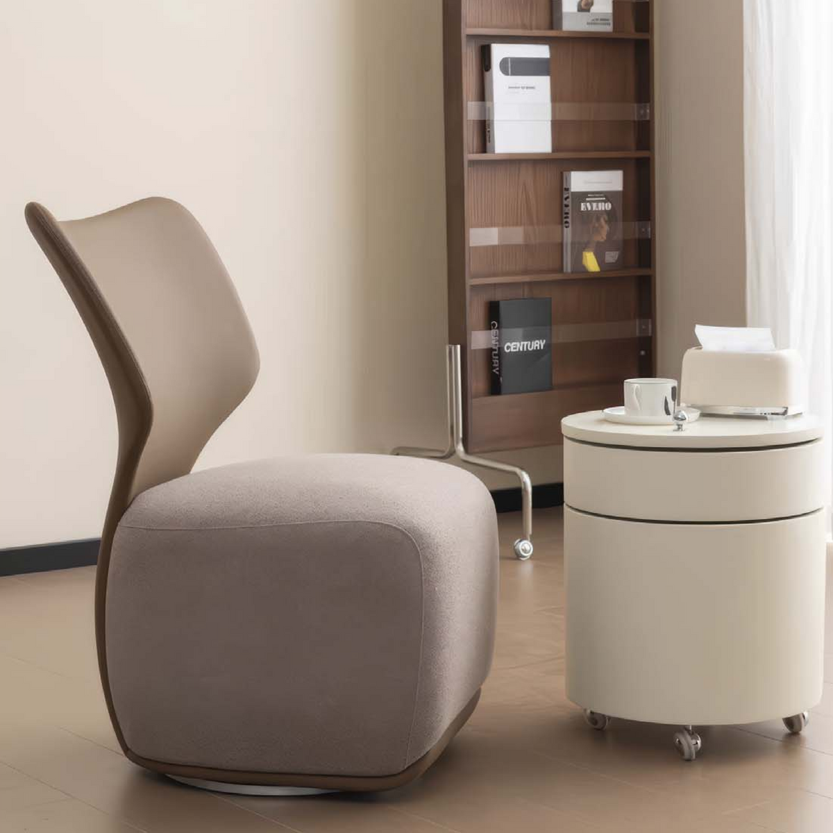 OL1110232 精品設計布藝休閒椅|Designer Fabric Lounge Chair
