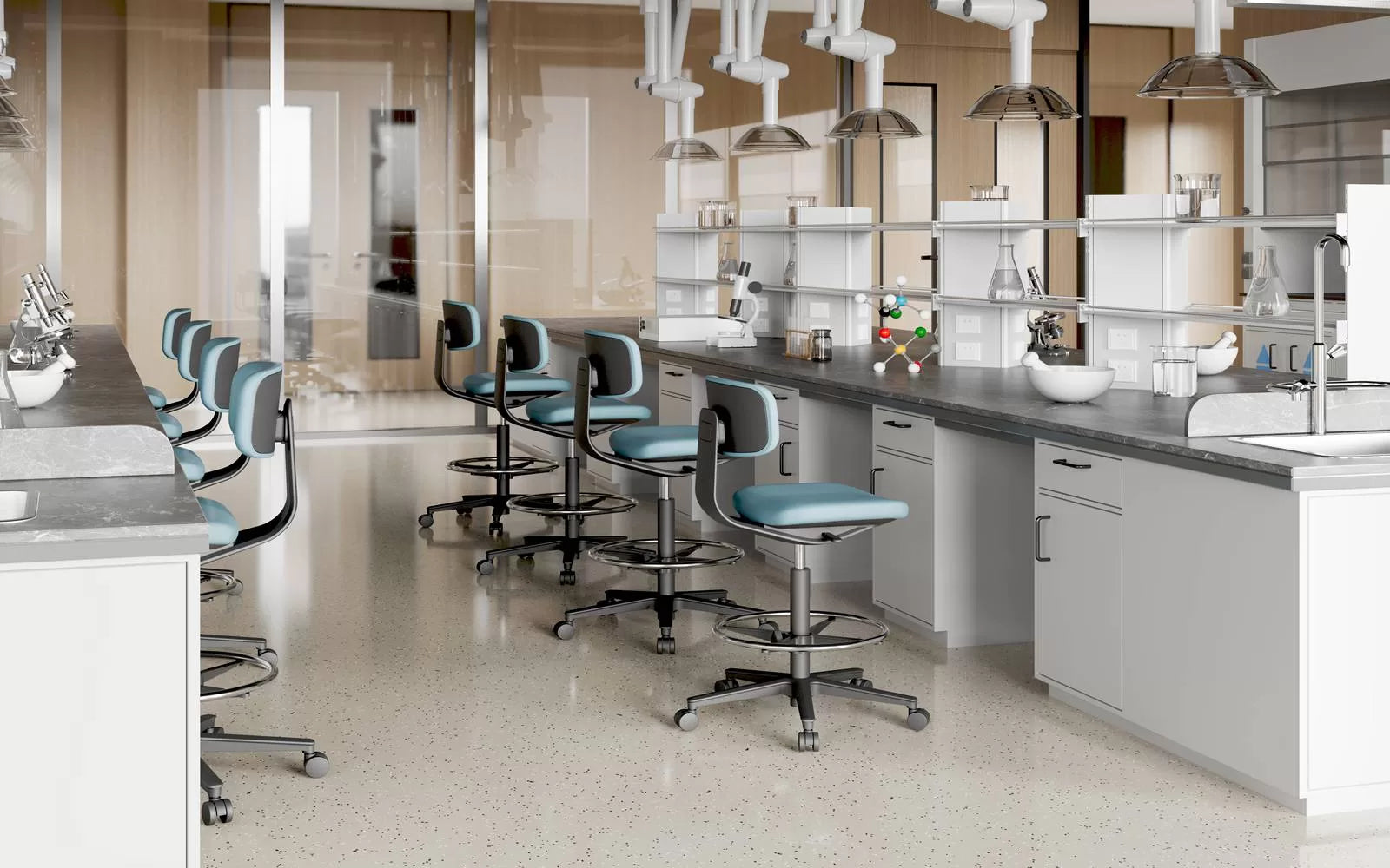 KT-KP Coun Practical Desk Chair