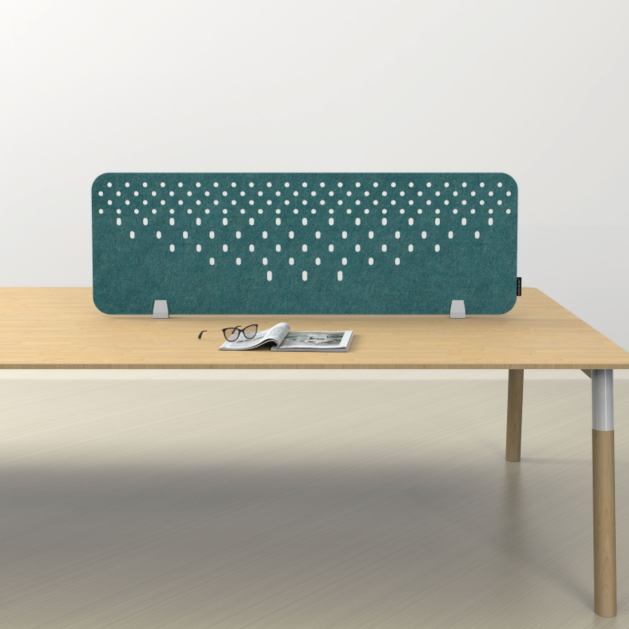 EFP-25 Flusso Office Engraved Desk Screen